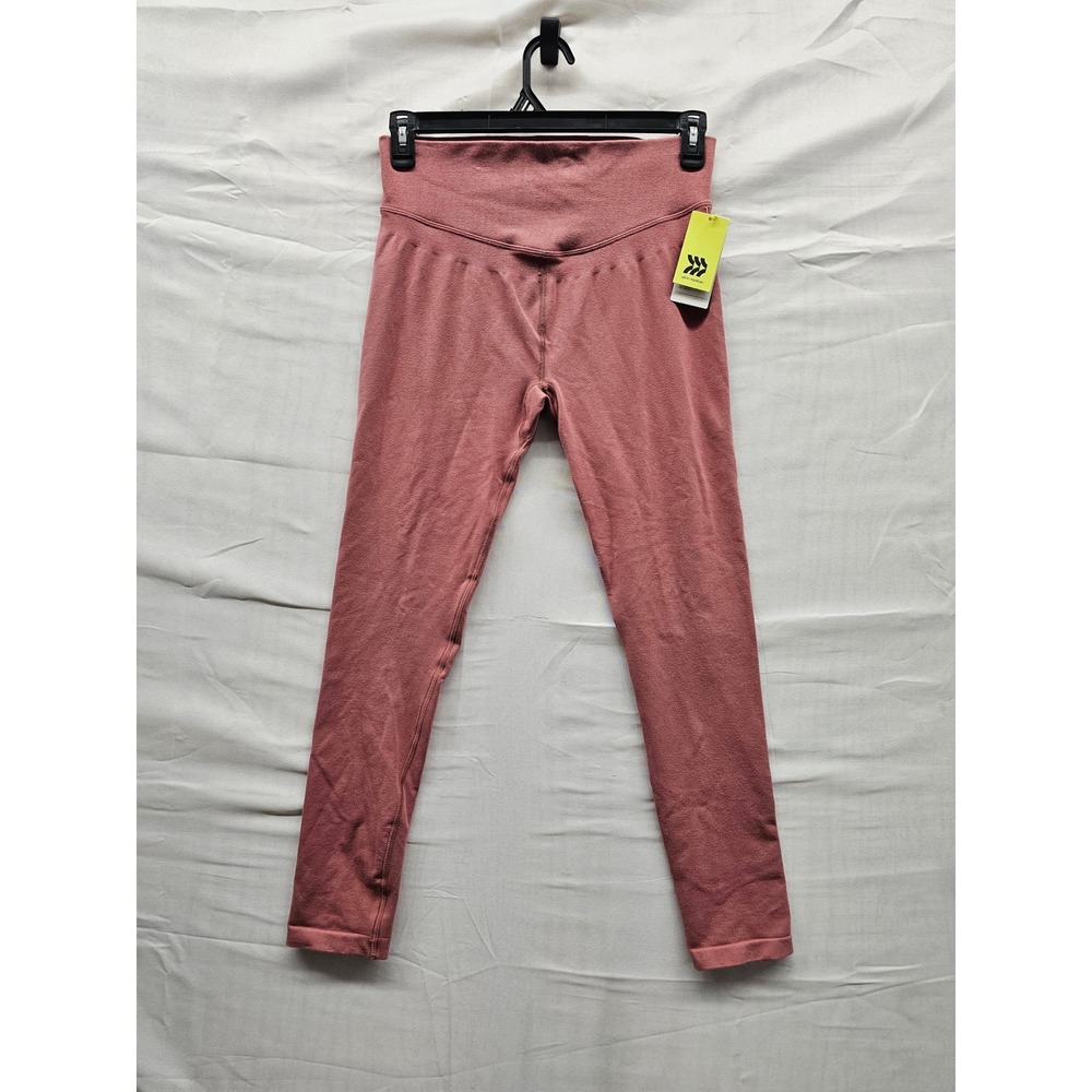 All in Motion Womens High Rise Leggings Pink Modal Blend Athletic Size XL